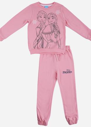 Спортивный костюм «Frozen, 98 см (3 года), розовый». Производи...