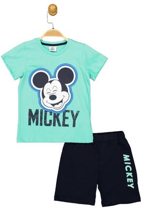 Костюм (футболка, шорты) «Mickey Mouse 98 см (3 года), черно-б...