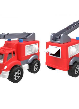 Детская игрушка «Пожарная Машина «ТехноК, бело-красная». Произ...