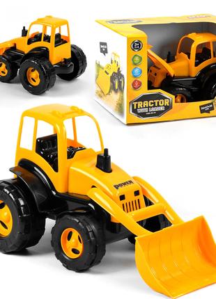 Детская игрушка «Трактор Pilsan, черно-оранжевый». Производите...