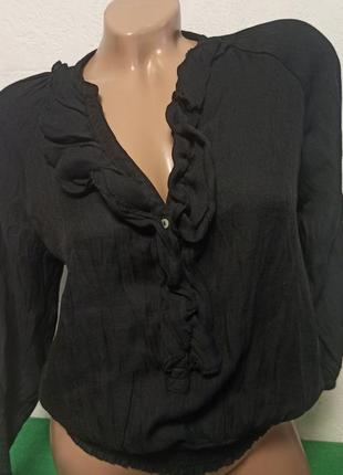 Черная блузка от zara