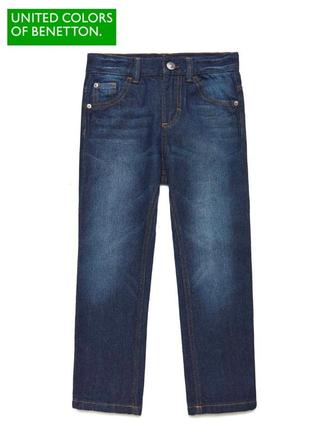 Стильные джинсы для мальчика от benetton 4-5лет