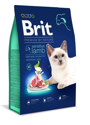 Сухой гипоаллергенный корм для кошек Brit Premium by Nature с ...