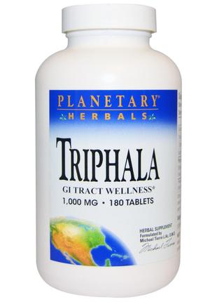 Planetary Herbals Трифала здоровье желудочно-кишечного тракта 100