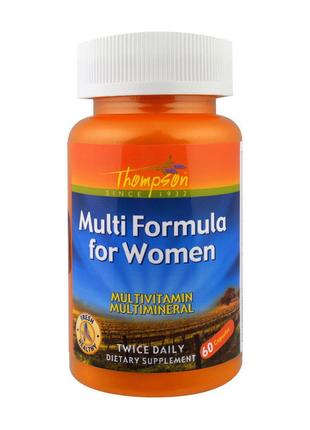 Комплекс мультивитаминов и минералов для женщин Томпсон / Thom...