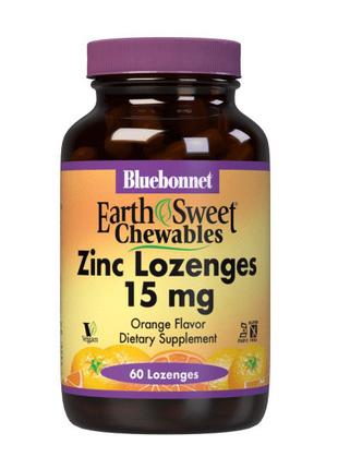 Цинк + Натрий + Витамин Ц Bluebonnet Nutrition Zinc Lozenges 1...
