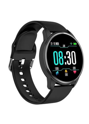 Смарт часы smart watch фитнес 4you benefit черные