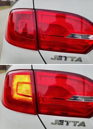 VW JETTA 6 Жовті повороти в ліхтарі JETTA LED на авто з США