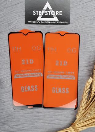 Защитное стекло 3D 9D для Xiaomi Redmi note 8 pro полный клей ...