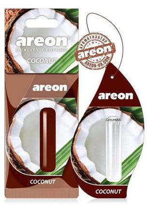 Освежитель воздуха жидкий листик AREON "LIQUID" Coconut 5ml (L...