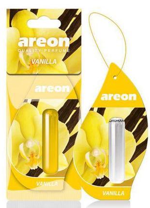 Освежитель воздуха жидкий листик AREON "LIQUID" Vanilla 5ml (L...