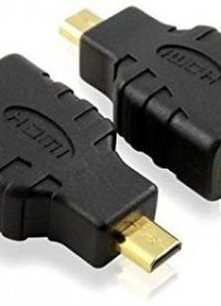 Перехідник адаптер HDMI — micro HDMI DT — HDMI F/micro HDMI