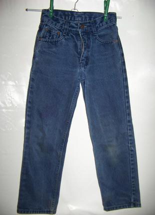 Класичні сині дитячі демісезонні джинси w23 l23 vip by harn