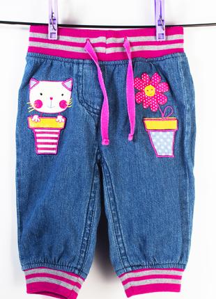 Штаны для маленькой девочки 3-4 месяцев, 62 размер