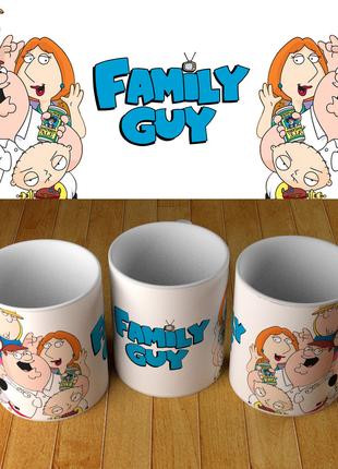 Кружка "Гріфіни" (Family Guy), друк на кружках, екокружка без ...