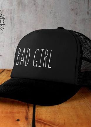 Кепка BAD GIRL, з сіточкою та регулюванням розміру