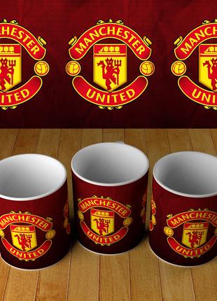 Кружка Manchester United, дизайн під замовлення, друк на кружк...