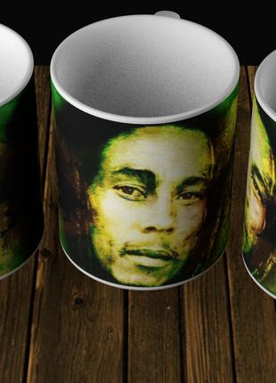 Чашка Bob Marley Боб Марли Регги Reggae Подарок Сюрприз кружка