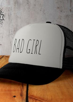 Кепка BAD GIRL, з сіточкою та регулюванням розміру