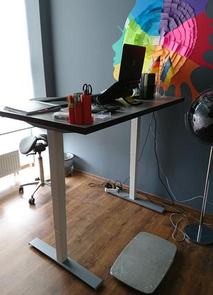 Suspa ELS-3 SMART (Черный) - Офисный стол класса люкс для рабо...