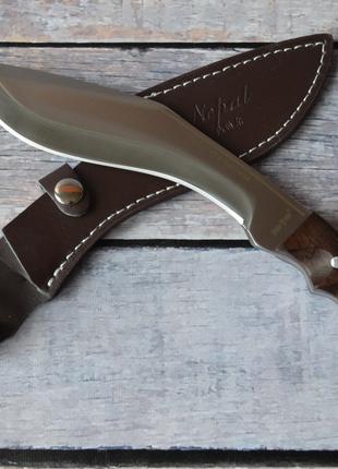 Мощный нескладной нож кукри Сокол 4, туристический и хозяйстве...