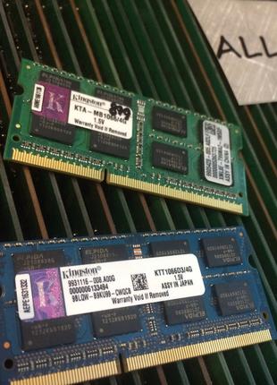 Оперативна пам`ять Kingston DDR3 4GB SO-DIMM PC3 8500S 1066mHz...