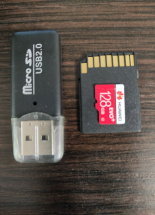 Карта памяти micro SD на 128GB