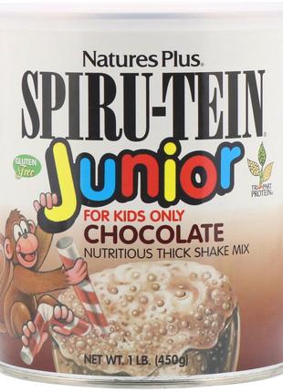 Nature's Plus, Spiru-Tein Junior, смесь для приготовления пита...