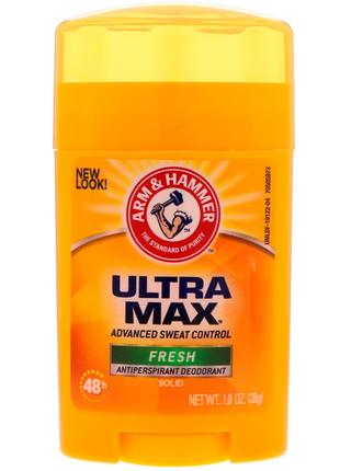 Arm & Hammer, UltraMax — твердый дезодорант с антиперспирантом...