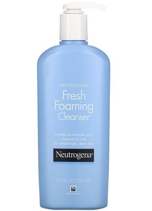 Neutrogena, Fresh Foaming Cleanser, 9.6 fl oz (283 ml), официа...