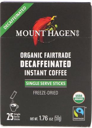 Mount Hagen, Органический растворимый кофе без кофеина, закупл...