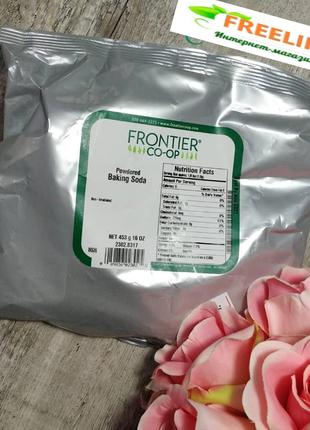 Frontier Co-op, пищевая сода, 453 г (16 унций) FRO-02302