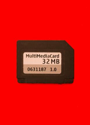 Карта пам'яті ПЕРЕВІРЕНІ RS MMC MultiMedia Card 32 MB Nokia