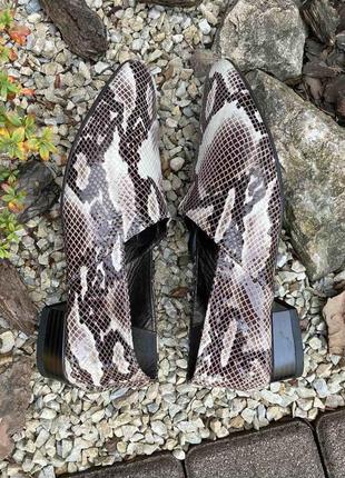 Фирменные кожаные женские лоферы туфли ara(германия) 41р.