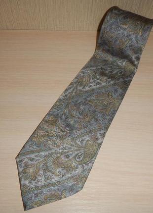 Шелковый галстук от giaccomo larusso  100% шелк