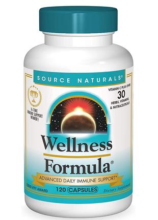 Растительный Иммунный Комплекс, Wellness Formula, Source Natur...