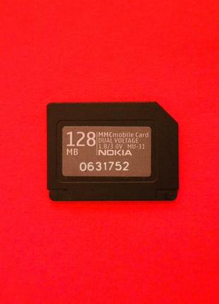 Карта памяти ПРОВЕРЕННЫЕ RS MMC 128 MB Nokia N-Gage 3230 7610