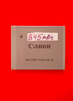 Аккумулятор Проверенный 845мАч для фото Canon NB-6L Digital IXUS