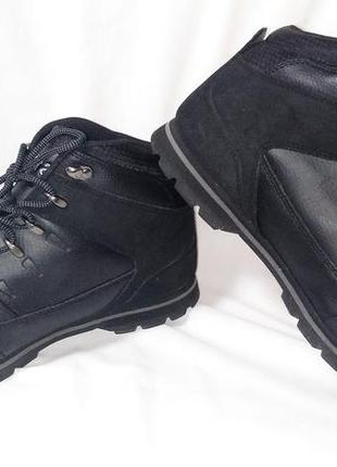 Ботинки мужские демисезонные кожаные черные firetrap rhino boots