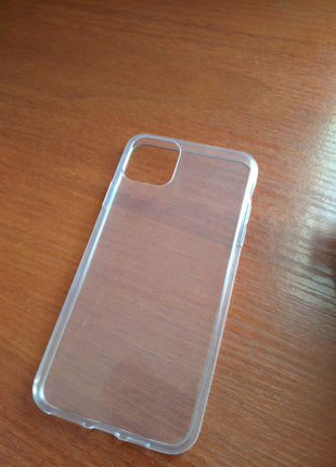 Прозрачний силиконовый чехол на iPhone 11 pro max айфон про макс