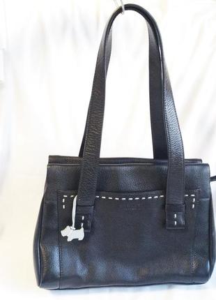 Сумка женская кожаная черная молодежная radley