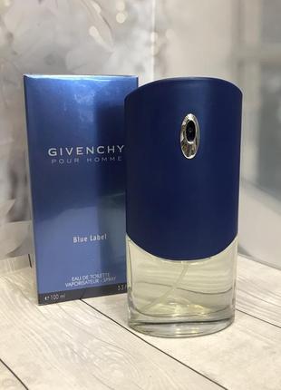 Мужская туалетная вода Givenchy Pour Homme Blue Label