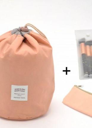Косметичка makeup box, сумка-органайзер для косметики розовая ...