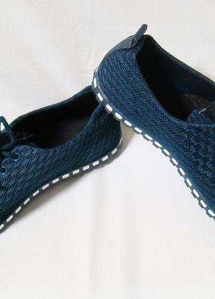 Кроссовки женские синие sport shoes