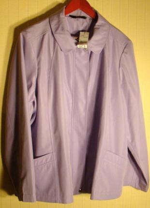 Куртка жіноча демісезонна плащівка батал bm collection