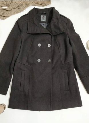 ❤️ чёрное пальто, короткое пальто