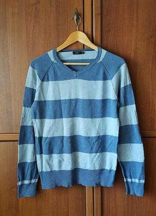 Чоловічий светр-пуловер/мужской свитер-пуловер f&f