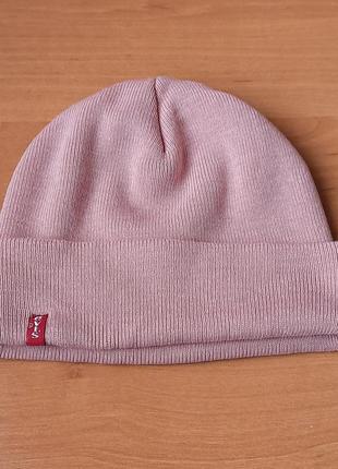 Розовая винтажная шапка levi's | levis vintage