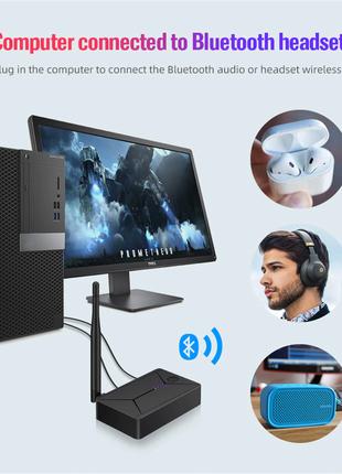 TX13 Bluetooth 5.0 стереопередавач для TV and PC USB Dongle 3,...