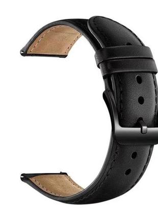 Кожаный ремешок для часов Huawei Watch 2 - Black